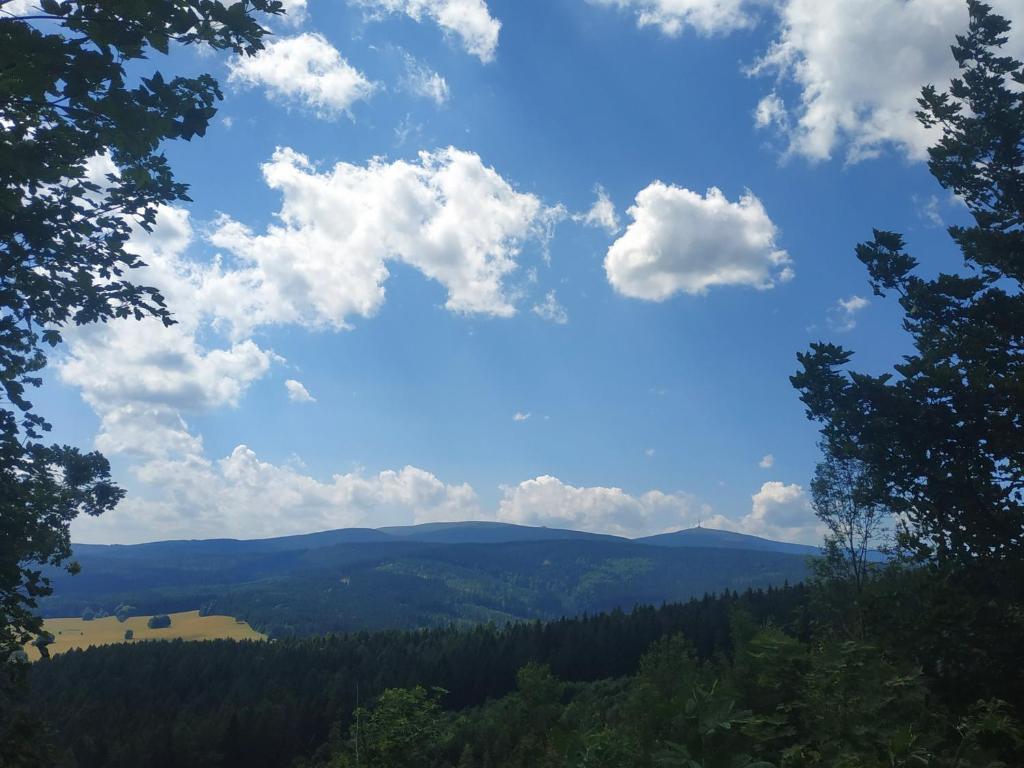 Příroda nedaleko prázdninového domu