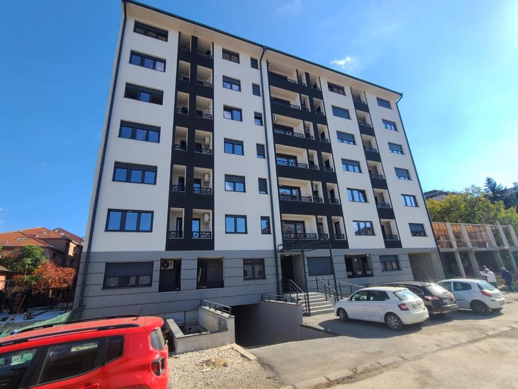 Budova, kde se apartmán nachází