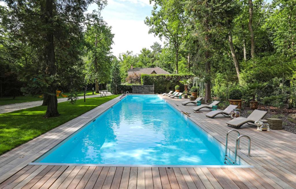Bazén v ubytování The Iflissen Pavilion - Luxury Villa nebo v jeho okolí