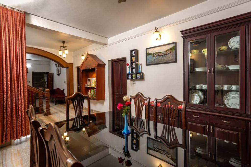 Un lugar para sentarse en Homested Homestay Fort Kochi