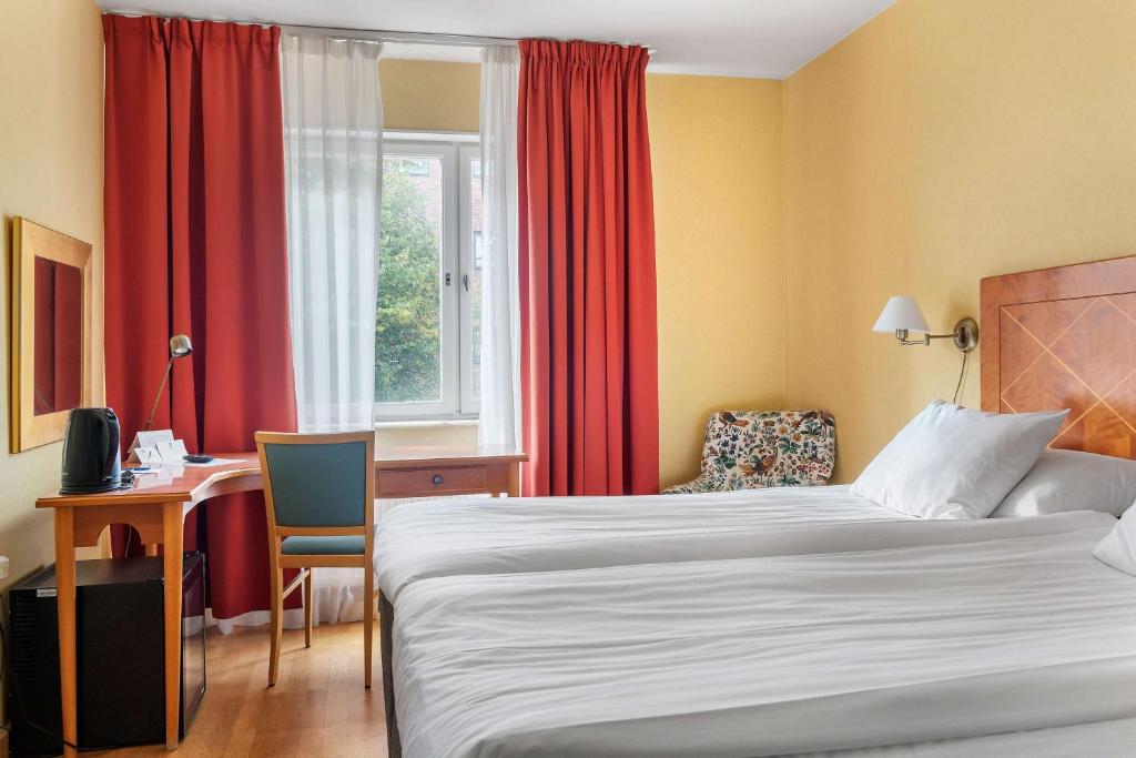 Postel nebo postele na pokoji v ubytování Best Western Hotel Esplanade