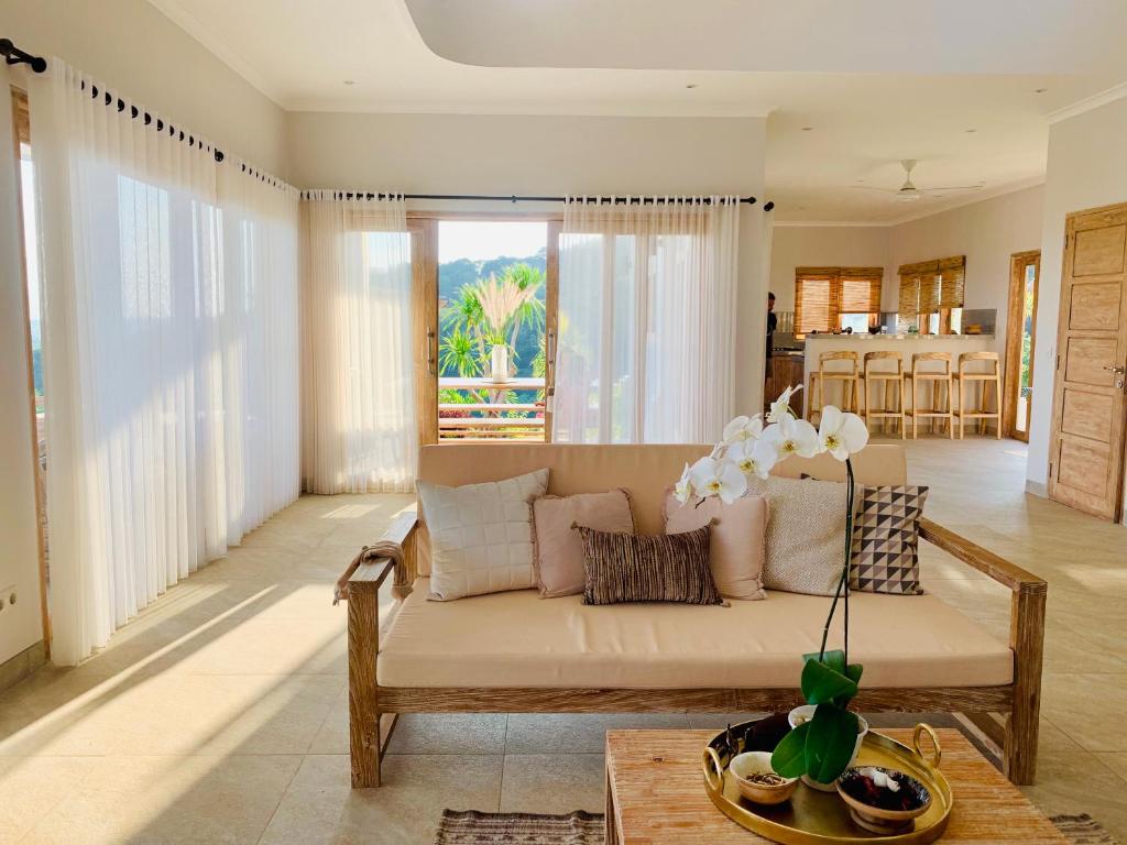Posezení v ubytování Villa Reva Bali