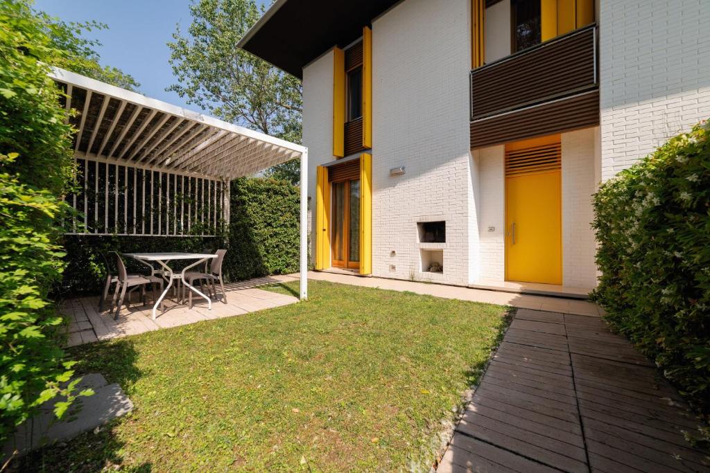 Zahrada ubytování Residence Albarella