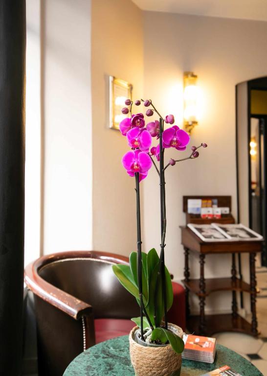 Istumisnurk majutusasutuses Hôtel Eiffel Rive Gauche