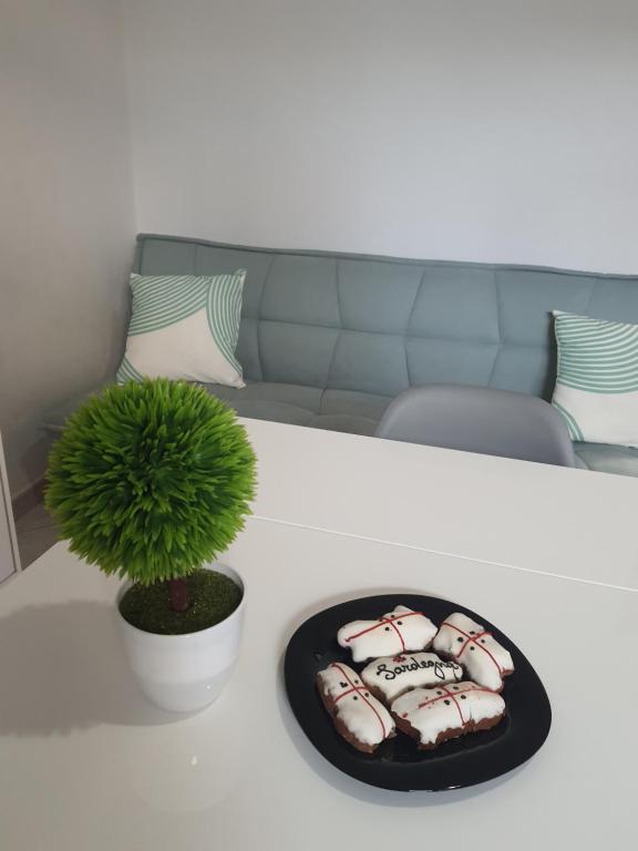 A seating area at Casetta 144A