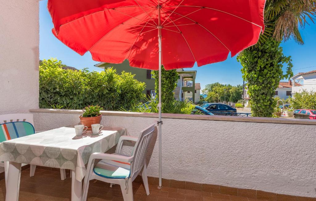Balkón nebo terasa v ubytování Apartments Nusha