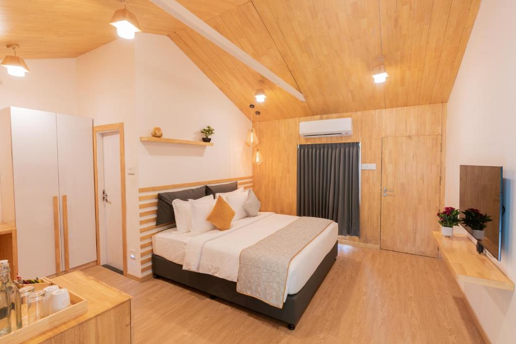 Postel nebo postele na pokoji v ubytování DARZA LUXURY RESORTs