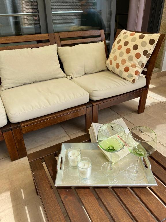 A seating area at Alojamientos Rías Baixas- Casa Castillejos- Carril