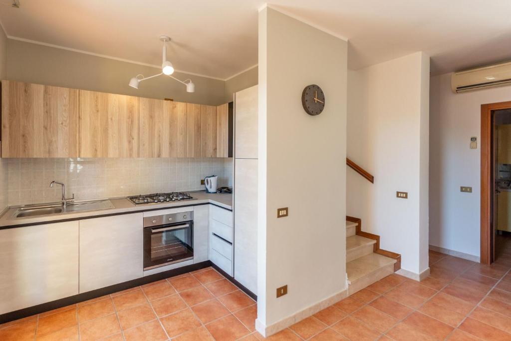 Kuchyň nebo kuchyňský kout v ubytování Residence Albarella
