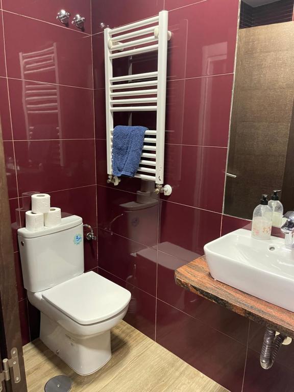 Un baño de Hostal Corazón de Madrid
