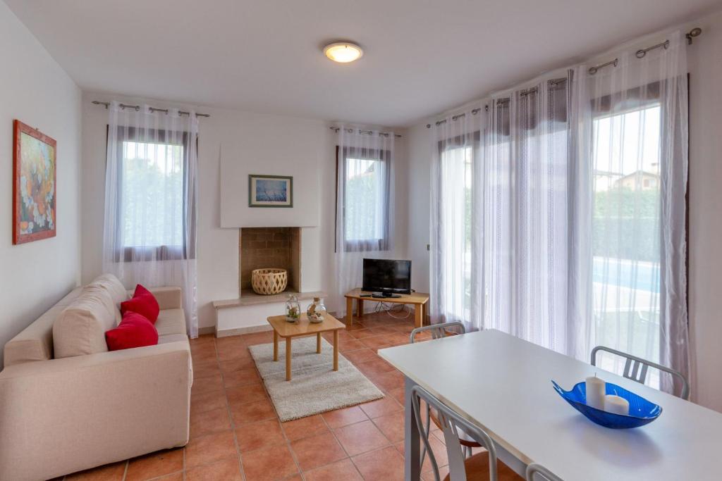 Posezení v ubytování Residence Albarella