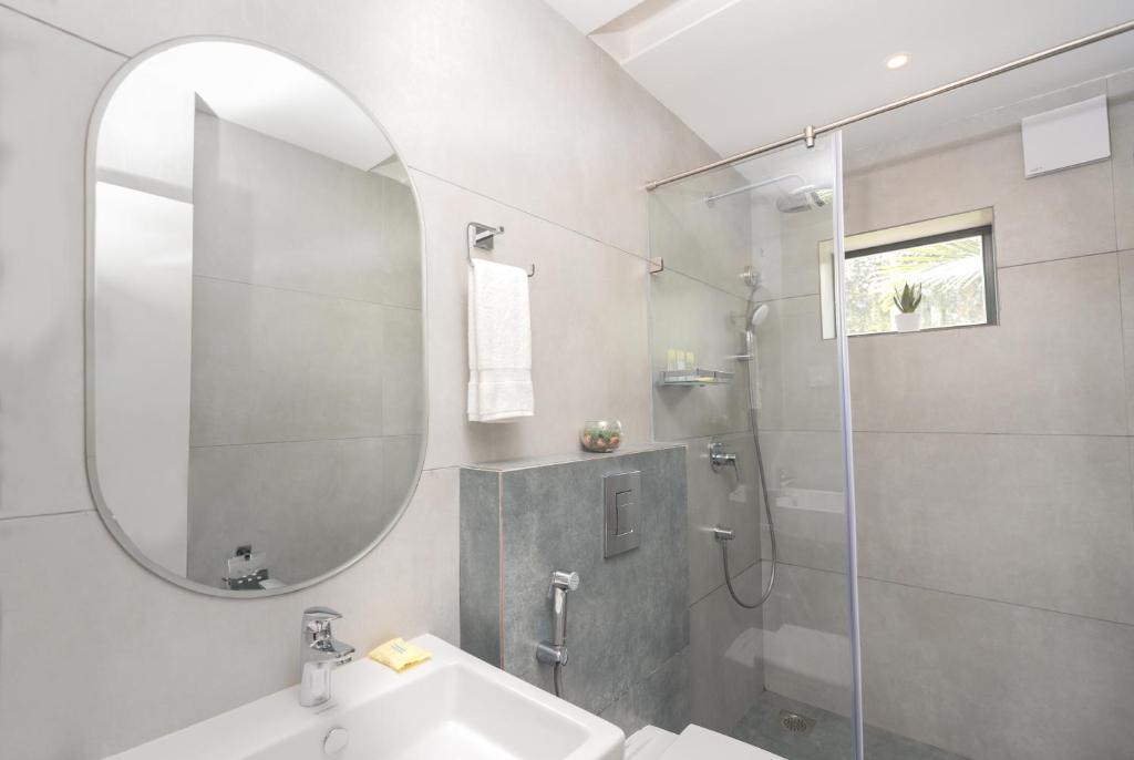 Koupelna v ubytování DARZA LUXURY RESORTs
