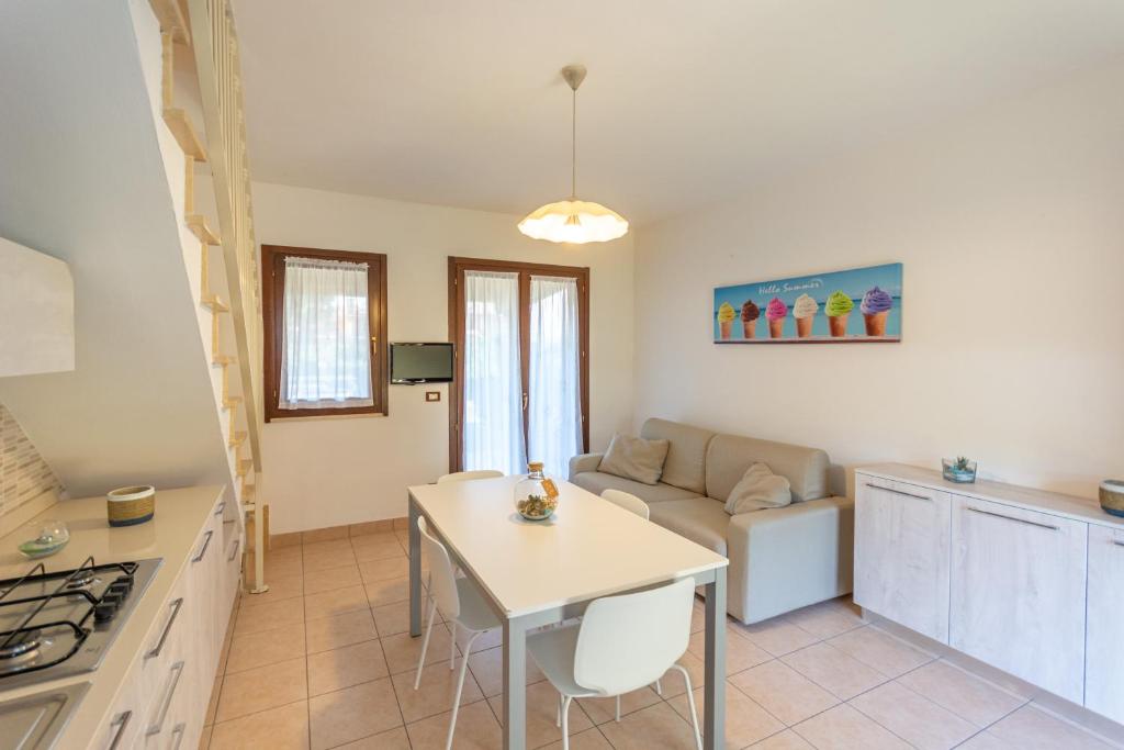 Posezení v ubytování Residence Albarella