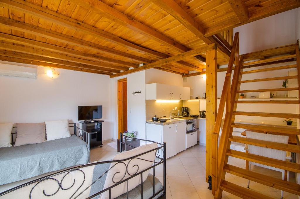 Kuchyňa alebo kuchynka v ubytovaní Villa Louisa