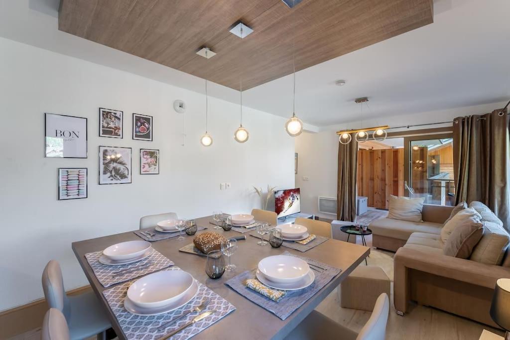Posezení v ubytování Les 4 Elements - Apt A11 - BO Immobilier - Châtel