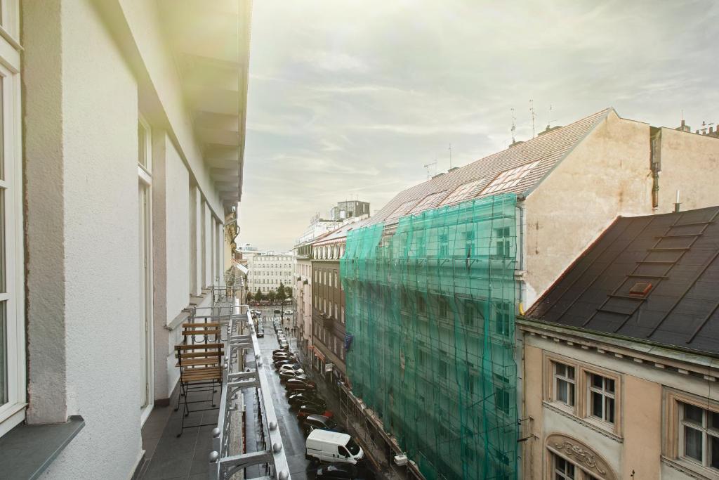 Budova, kde se apartmán nachází