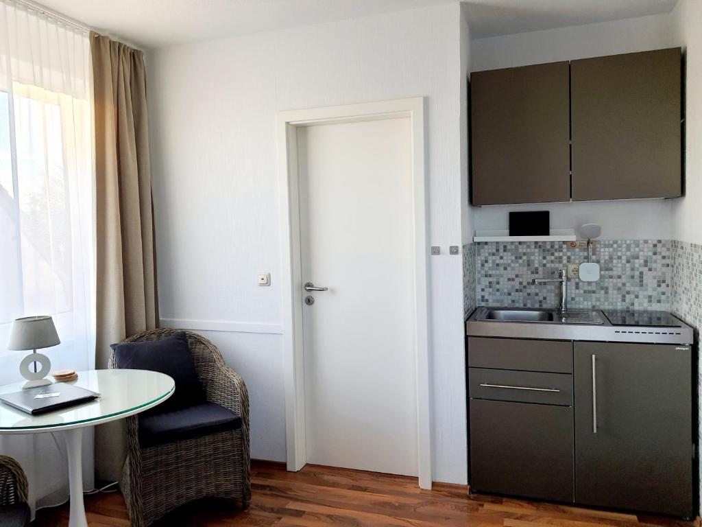 Haus Achtern Diek in erster Reihe am Meer - Chambre Double Avec Vue Partielle Sur Mer