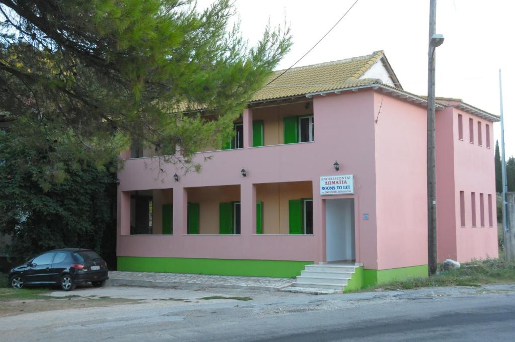 Budova, kde se penzion nachází