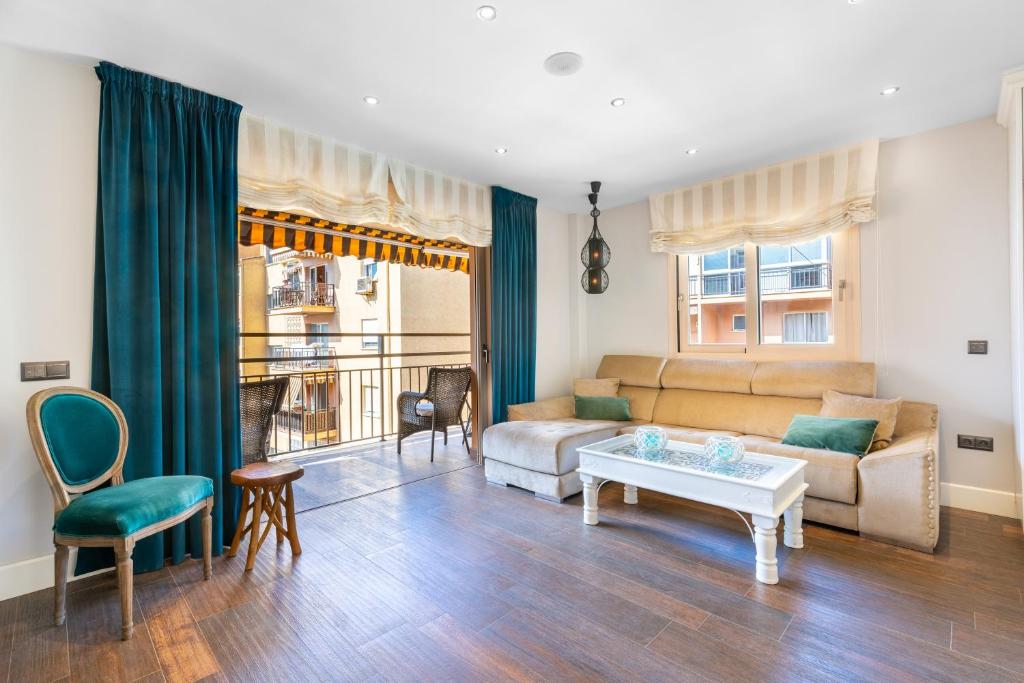 Posedenie v ubytovaní WintowinRentals Increible Apartamento & Mejor ubicación