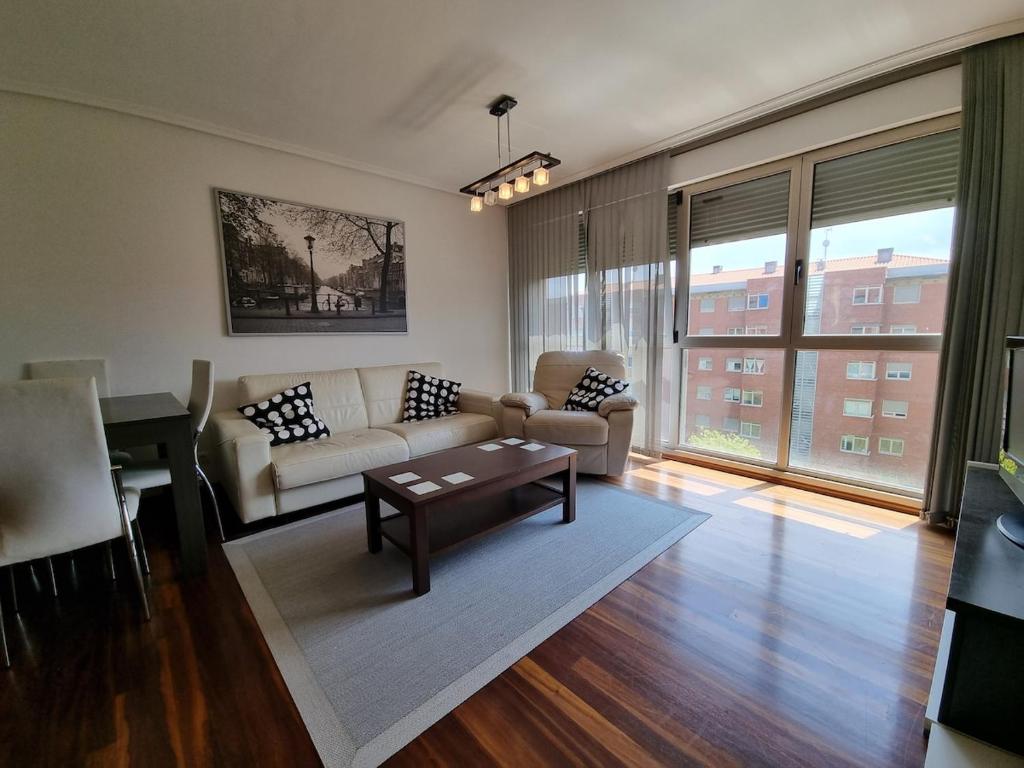 Część wypoczynkowa w obiekcie C01A03 Precioso apartamento Santander