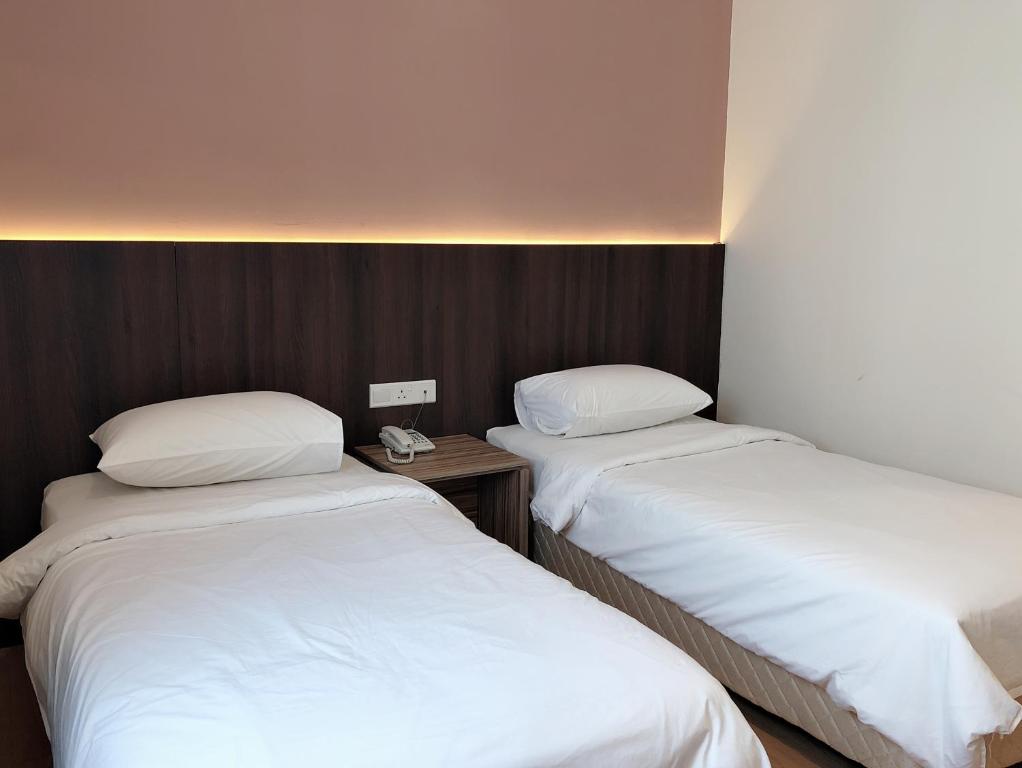 Tumike Hotel Bentong - Zweibettzimmer