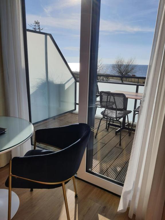 Haus Achtern Diek in erster Reihe am Meer - Chambre Double Avec Balcon Et Vue Sur Mer