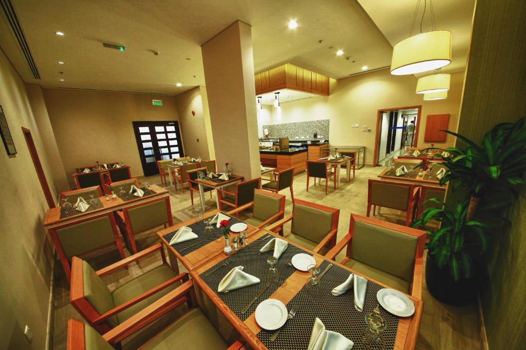 Restaurace v ubytování Lavender Hotel Deira