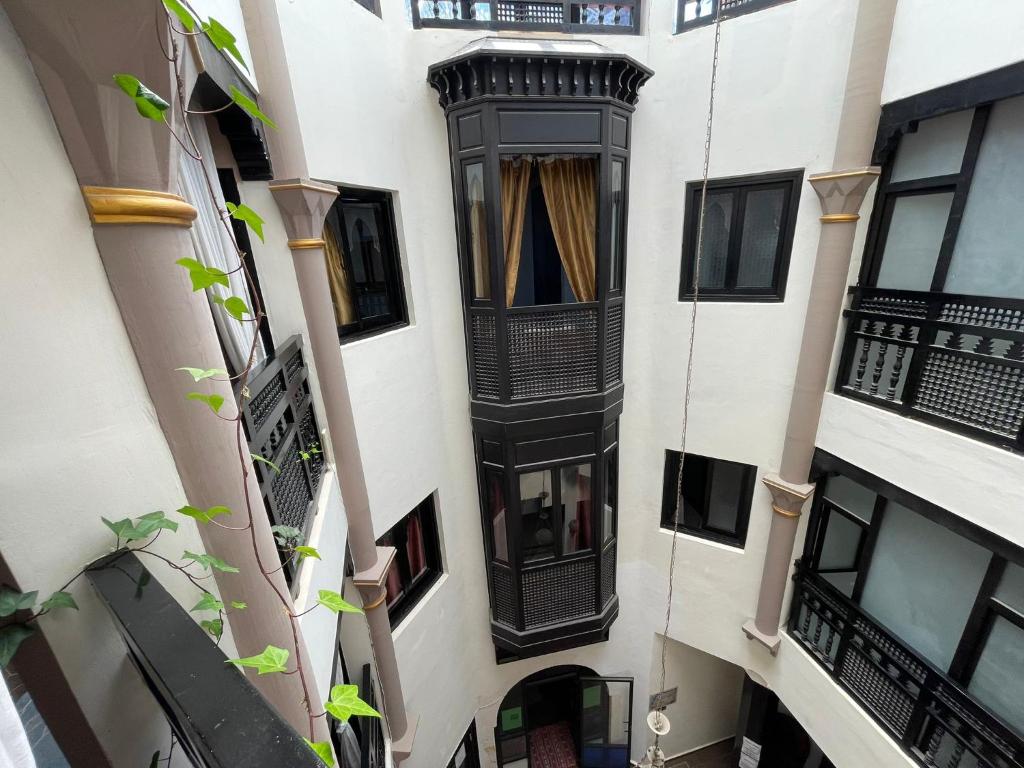 Balkón nebo terasa v ubytování Riad 7 Pierres