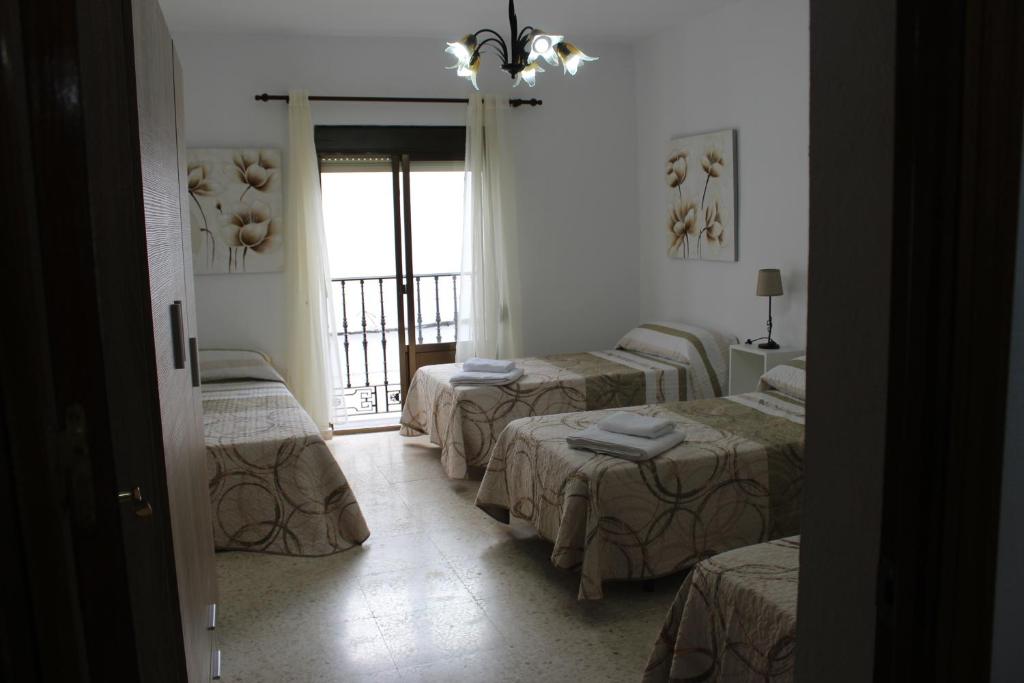 Postel nebo postele na pokoji v ubytování El Rincón de Matías (Apartamento turístico)