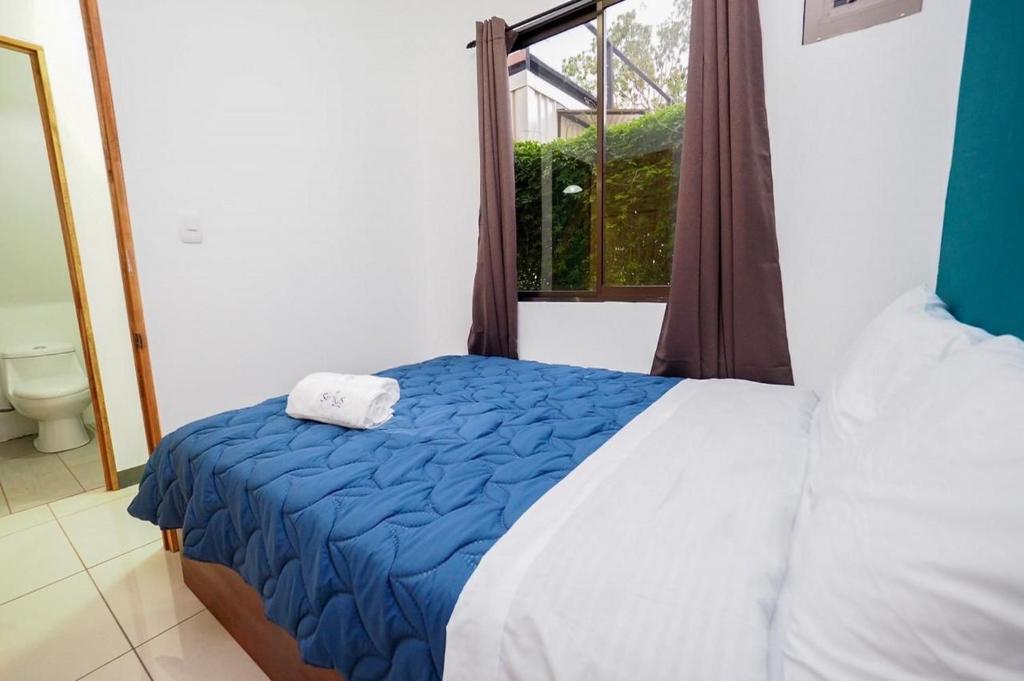 Postel nebo postele na pokoji v ubytování Hotel Sirius Costa Rica