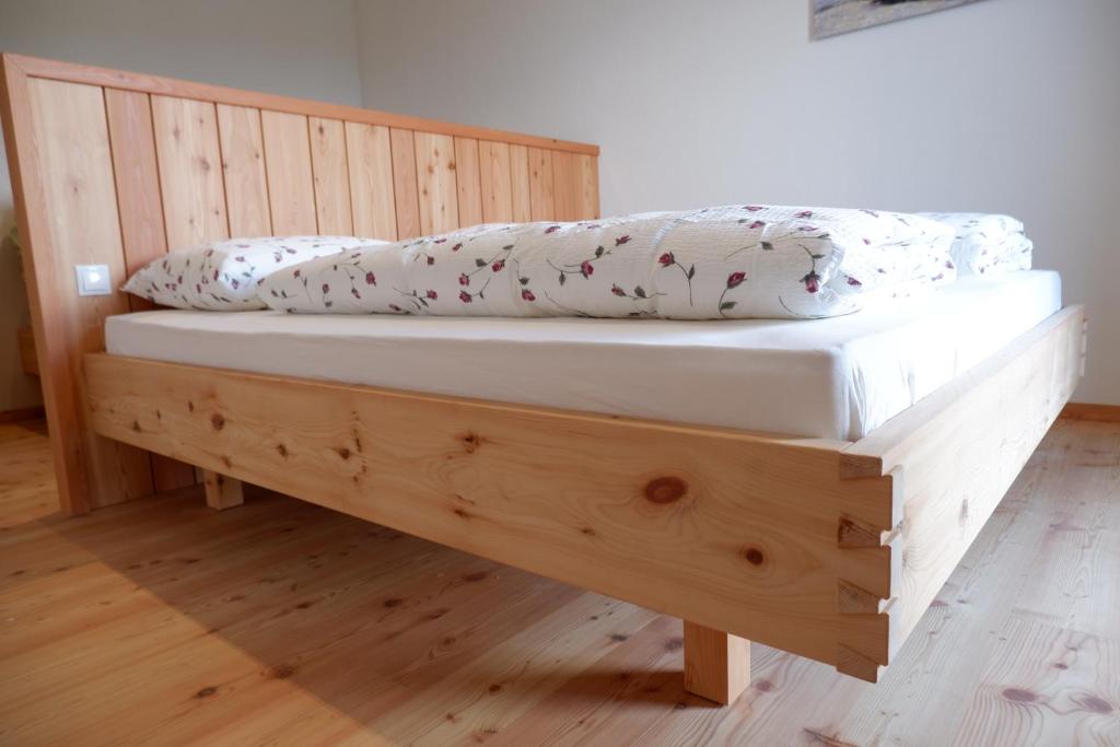 Posteľ alebo postele v izbe v ubytovaní Wolfhof_Ritten