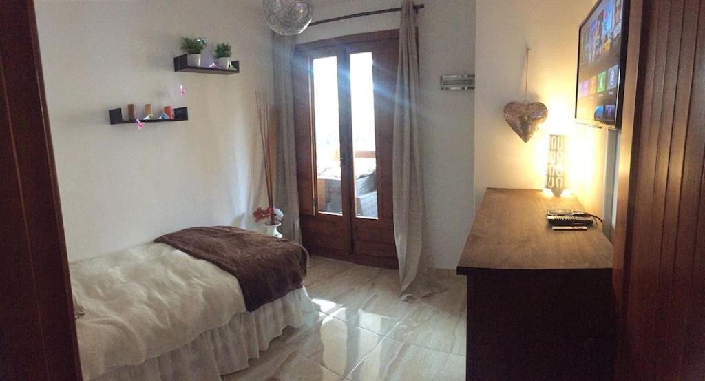 A bed or beds in a room at Panorama Park, Punta Prima, 5 star Luxury 2 bedroom Apartment like no other