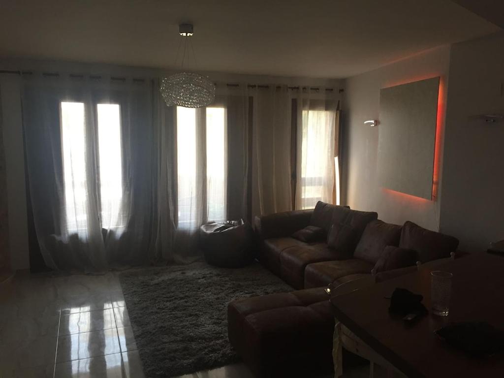 A seating area at Panorama Park, Punta Prima, 5 star Luxury 2 bedroom Apartment like no other