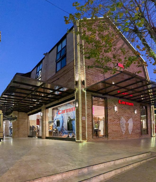 El edificio en el que está la casa de huéspedes