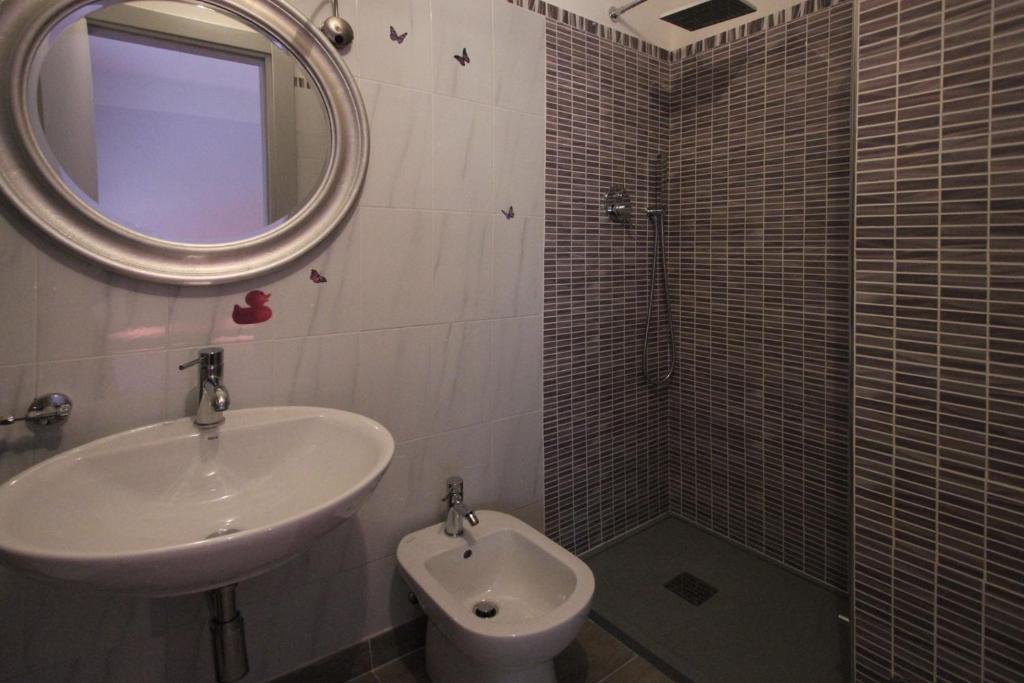 Kúpeľňa v ubytovaní Hotel B&B Francesca