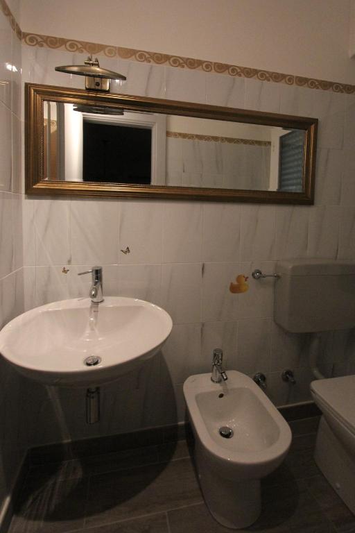 Kúpeľňa v ubytovaní Hotel B&B Francesca