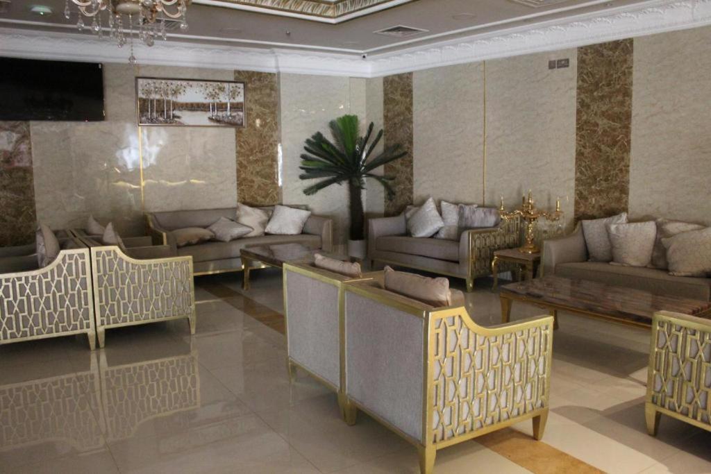 Posezení v ubytování Al Salam Grand Hotel