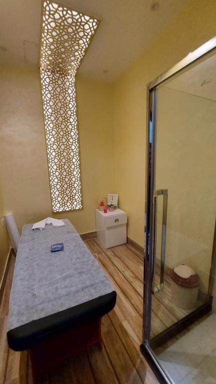 Koupelna v ubytování Al Salam Grand Hotel