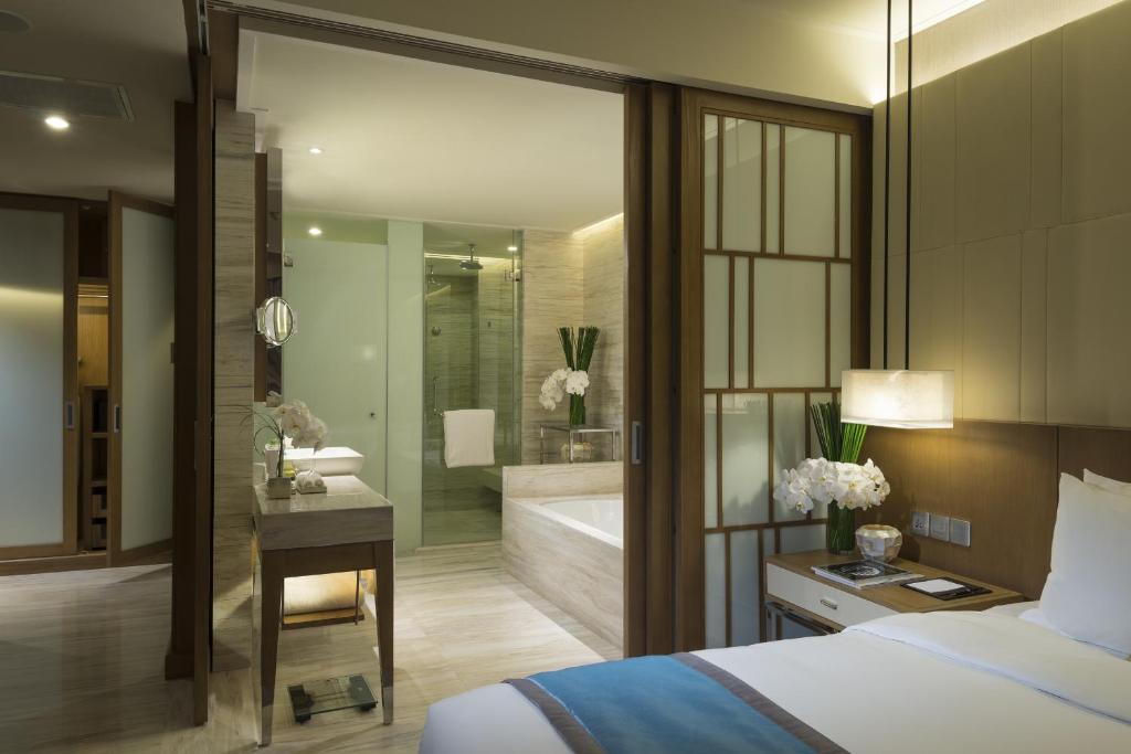 Suite 1 Phòng ngủ có 2 Giường Đơn Nhìn ra Thành phố