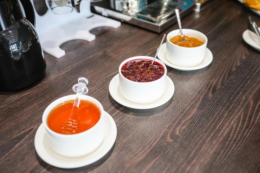Nápoje v ubytování Hotel InnDigo in Kutaisi