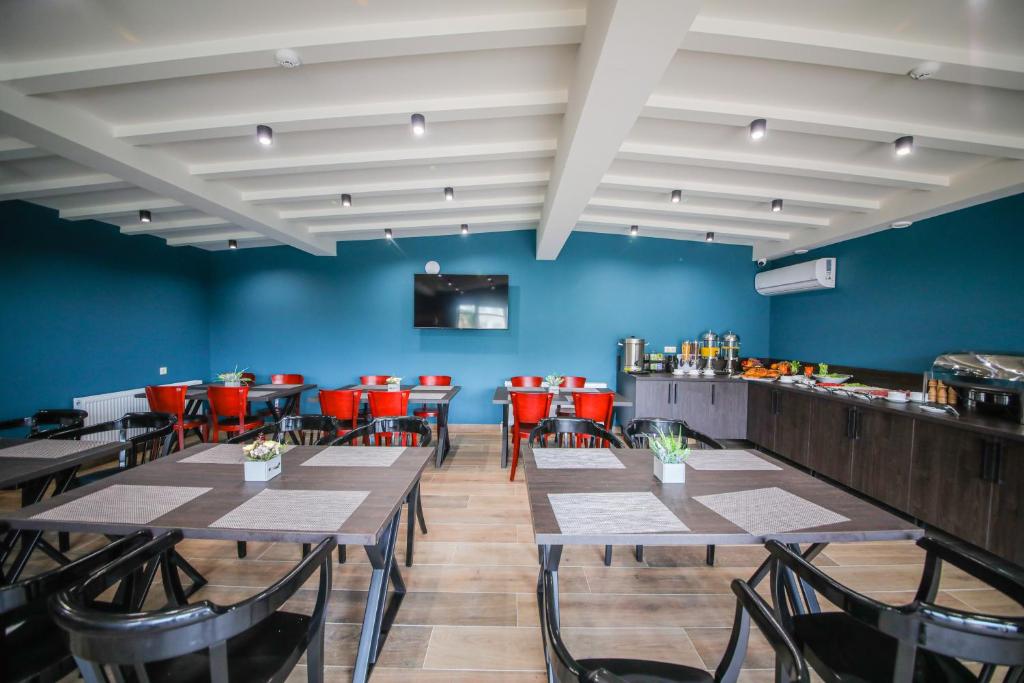 Restaurace v ubytování Hotel InnDigo in Kutaisi