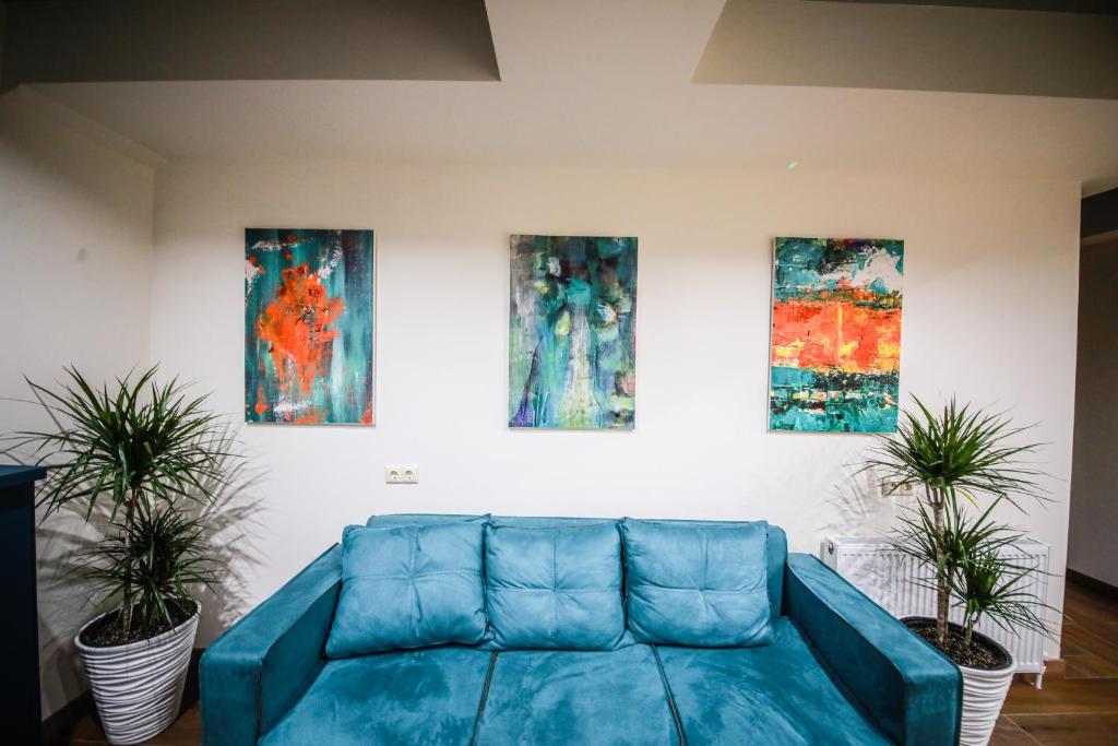 Posezení v ubytování Hotel InnDigo in Kutaisi