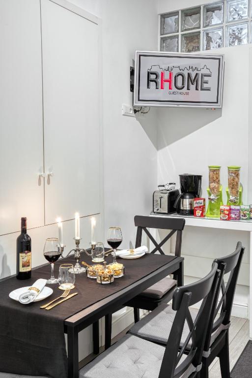 Rhome Guest House咖啡機或泡茶用具