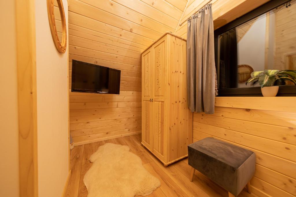 Kúpeľňa v ubytovaní Domek Zakopiański Czar 2