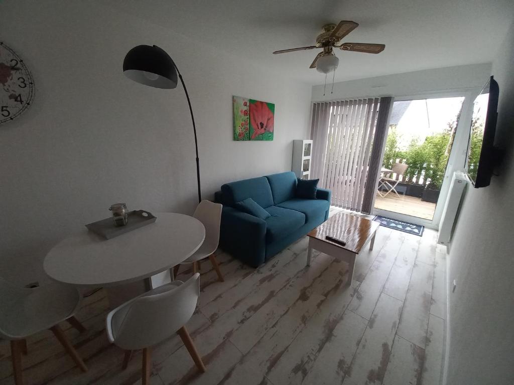 Posedenie v ubytovaní Duplex du Bois d'Amour