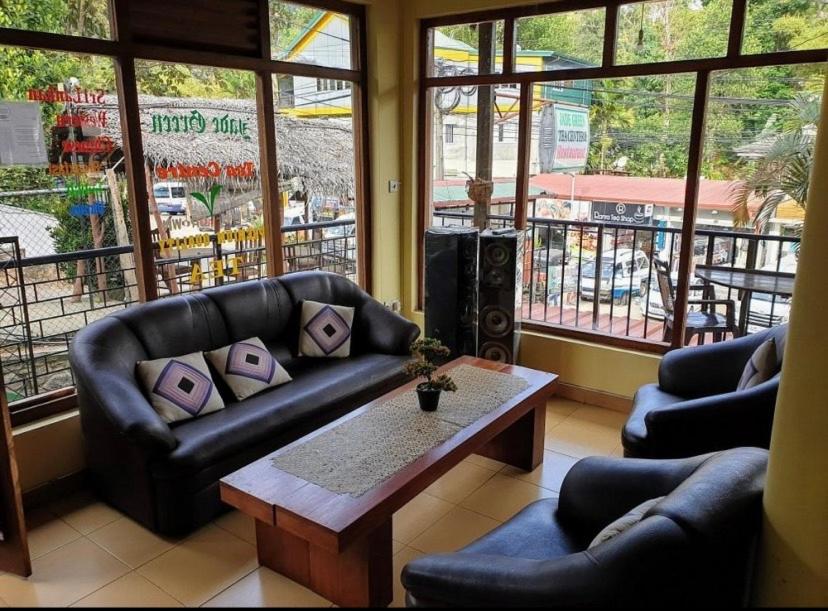 Posezení v ubytování Jade Green Rest Inn