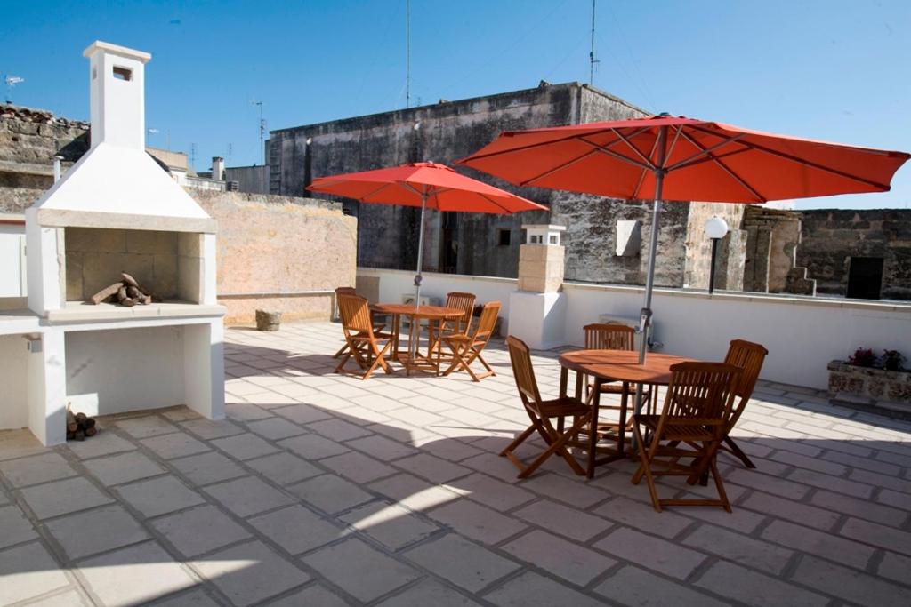 Balkón nebo terasa v ubytování Residencefusaro appartamenti Specchia