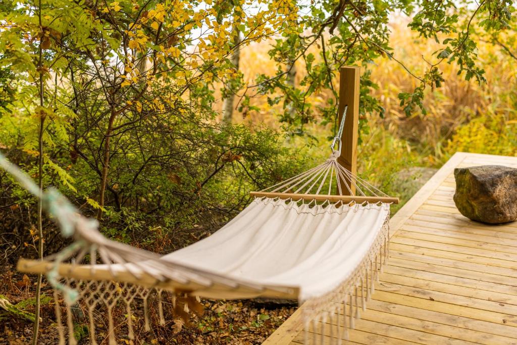 Zahrada ubytování Surfviken Glamping and B&B