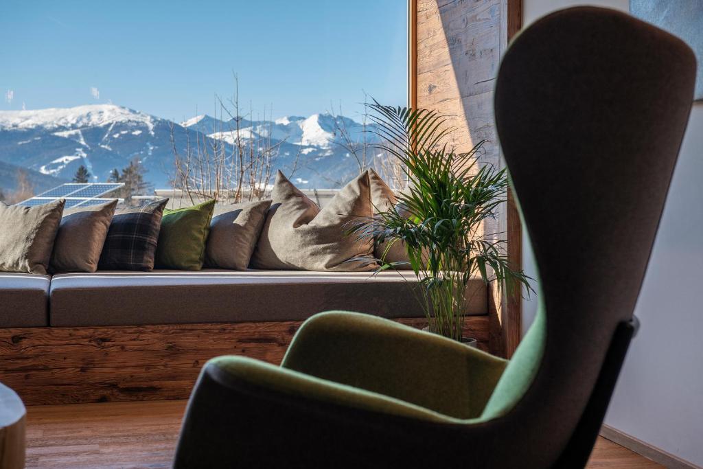 Posezení v ubytování Lerchpeuntgut Almchalets