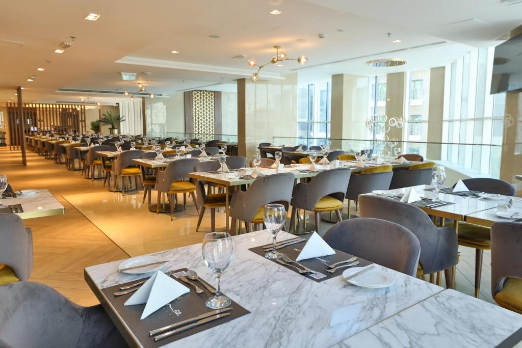 Restaurace v ubytování Royal Mansoura Residence Hotel